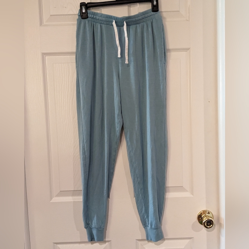 SET Colsie French Terry Lounge Joggers - Light Blue - Size Small